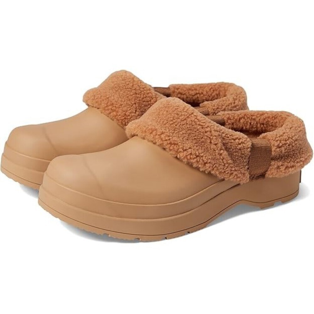 Hunter Play MFF9000RSP Clog Mens 11 Brown Sherpa Insulated Casual Shoes JOBB1759